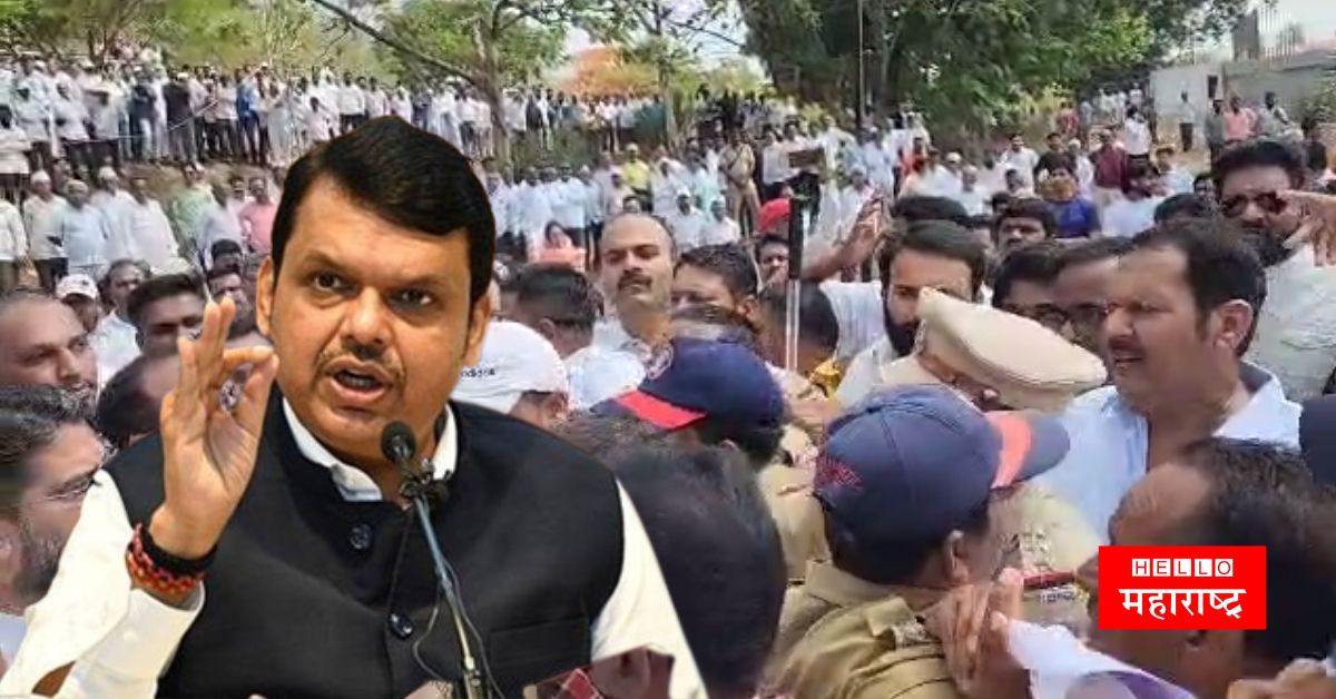 Devendra Fadnavis in Karad